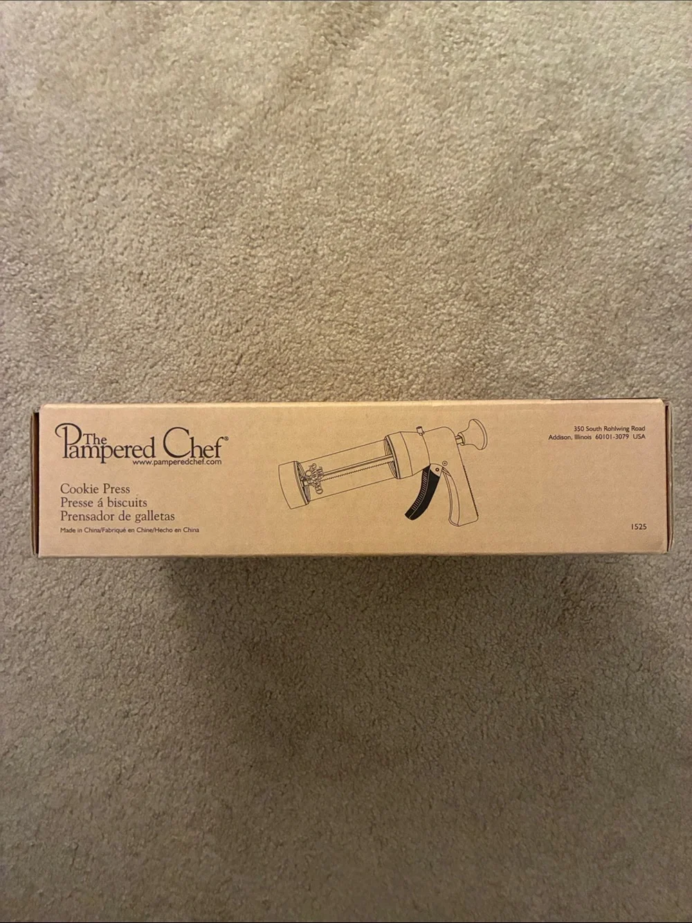 The Pampered Chef previously owned